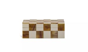 Boîte à bijoux artisanale en résine incrustée, écologique, hermétique, légère, avec couvercle, taille et couleur personnalisables, décoration intérieure - Product Image 6