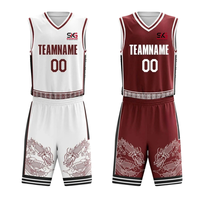 Ensemble de maillots de basket-ball personnalisés sans manches, uniforme d'équipe, shorts imprimés, kit sportif pour l'entraînement et les matchs du club