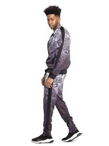 Survêtement pour hommes, prix de gros, survêtements pas chers, vêtements de sport pour hommes, survêtement personnalisé bicolore, coupe ajustée, 100% coton, pour hommes - Product Image 4