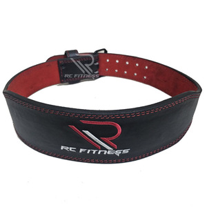Ceinture de Soutien Dorsal Réglable en Cuir Respirant et Imperméable de 10 mm d'Épaisseur pour Haltérophilie Unisexe et Fitness RC - Product Image 3