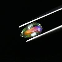Pierre de lune arc-en-ciel naturelle, forme poire, facettée, pierre précieuse en vrac pour la fabrication de bijoux, fournisseur en gros ZUBEDA GEMS JEWELLRY