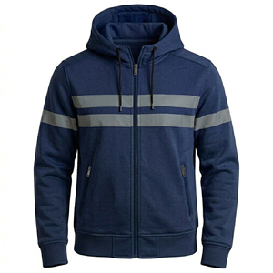 Diseña tu Seguridad, Diseña tu Estilo: Destaca en el Trabajo con Nuestra Sudadera con Capucha de Alta Visibilidad - Product Image 1
