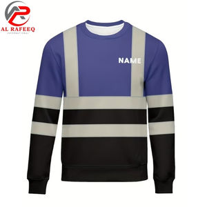 Nueva Llegada 2026 Sudadera para Hombre al por Mayor, Cuello Redondo, Alta Visibilidad, Reflectante, Sudadera de Invierno de Forro Polar para Hombre y Mujer - Product Image 3