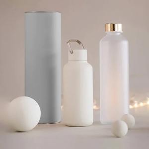 Envases ecológicos de tubos de papel kraft para botellas de agua, cilindros de cartón, cajas redondas de papel, recipientes para líquidos con impresión personalizada - Product Image 2