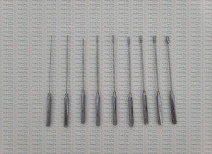 ชุดเครื่องมือผ่าตัดหลอดเลือดขนาดเล็ก Garrett 9 ชิ้น ชุดขยายหลอดเลือดแบบแมนนวล ทำจากสแตนเลสสตีล สำหรับการผ่าตัด - Product Image 4