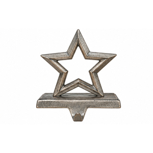 Soporte de Metal Plateado de Lujo para Calcetines Navideños con Forma de Reno, Gancho Decorativo para Repisa de Chimenea, Colgador para Estante con Logotipo Personalizado - Product Image 3