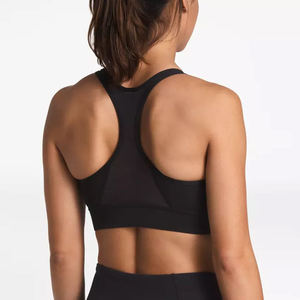 Women's Gray Scoop Neck Seamless Crop <b>Top</b> Tank <b>Top</b> Yoga Workout Wear - Product Image 5