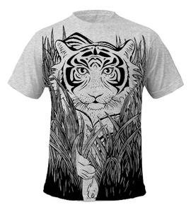 Camiseta Estampada de Alta Calidad para Hombre, Impresión Digital por Transferencia de Calor, Tela Jersey Suave, Ropa Masculina de Boutique al por Mayor - Product Image 1