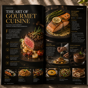 Servicio de Impresión de Revistas de Lujo Personalizadas al Por Mayor, Impresión Offset a Todo Color CMYK de Alta Calidad, Impresión Premium - Product Image 3