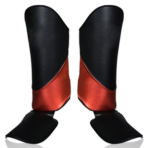 Protectores de Espinilleras Personalizados al por Mayor Directo de Fábrica para Hombre, de PU con Impresión de Logotipo Personalizado, Precio Bajo, para Boxeo - Product Image 1