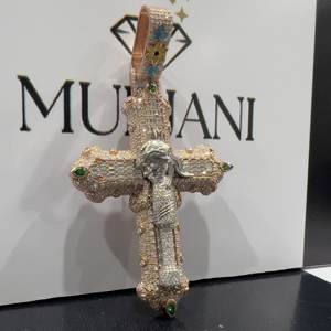 MI Iced Custom <b>Cross</b> Hip Hop Luxury Lab Grown Rose <b>Gold</b> Brilliant Cut IGI Certified Diamond <b>Pendant</b> Charms Men's - Product Image 3