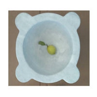 Mortier et pilon en marbre de qualité supérieure, finition rugueuse, outil de cuisine écologique pour salle à manger, usage quotidien, vente en gros disponible