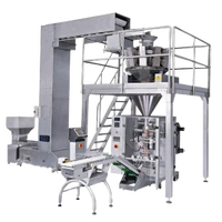 Machine d'emballage multi-peseurs électrique à 10 têtes pour aliments, riz, céréales, légumineuses, chips, papier, plastique, écologique, Inde, haute performance
