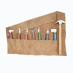 Kit d'outils de soin des sabots de cheval pour fermeur avec coupe-sabot double face, marteau de fermeur, couteaux à sabot à extrémité en laiton et couteau à lame courbée en D - Product Image 6