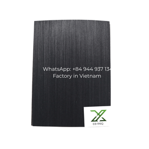 High Quality Eco Friendly Engineered Ebony <b>Veneer</b> Panels Rotary Cut 2500x640mm for Furniture and Doors - Product Image 2