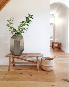Vase à fleurs en fer élégant pour collections de décoration haut de gamme, tendance mondiale, style minimaliste côtier en fer - Product Image 1