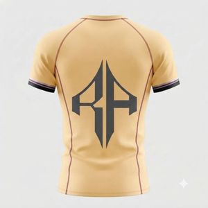 Nuevo Rashguard de MMA de Última Tendencia con Estampado por Transferencia Térmica, Diseño de Cuello Redondo, Material de Spandex/Poliéster para Adultos por RIVIAN TLANTIC - Product Image 3