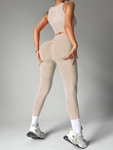 Custom Gym Bra and Leggings High Quality Luxury Outfit Wear 3 Piece Pants Sport Fitness Women <b>Yoga</b> <b>Sets</b> for Women with logo - Product Image 5