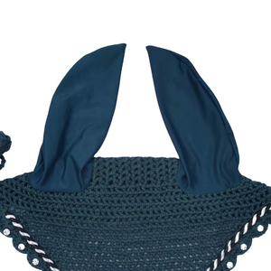 Mejor producto: Velo para caballo con diseño personalizado, orejeras insonorizadas, orejeras para caballo al por mayor con botones adicionales - Product Image 3