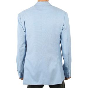 Blazers pour hommes de haute qualité, coupe ajustée, personnalisables, pour le bureau et les mariages, coupe formelle à revers - Product Image 3