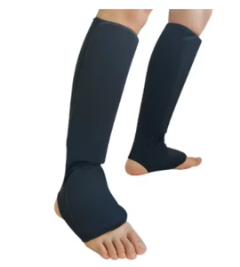 Espinilleras Profesionales para Entrenamiento de Kickboxing - Ligeras, Cómodas, de Tela de Algodón, Ajuste Universal, Protección Básica PROFIT - Product Image 2