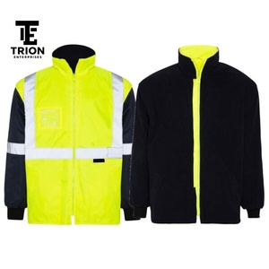 เสื้อแจ็คเก็ตนิรภัยสีเขียวสะท้อนแสง กันน้ำ น้ำหนักเบา สำหรับทุกเพศ ผลิตจากผ้าโพลีเอสเตอร์แบบซอฟต์เชลล์ เหมาะสำหรับฤดูหนาว ป้องกันไฟฟ้าสถิต - Product Image 2