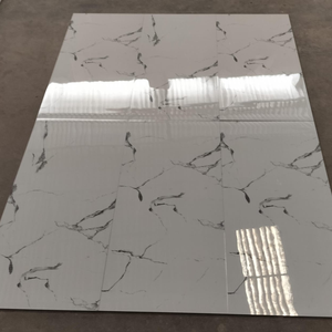 กระเบื้องปูพื้นผนังพอร์ซเลนเคลือบเงา ขนาด 60x120 ซม. 600 x 1200 มม. กระเบื้องพอร์ซเลนขัดเงา กระเบื้องเคลือบเงาสีขาว - Product Image 6