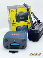 Radio solaire portable d'extérieur Eletree FP-395-S, haut-parleur radio AM/FM/SW, Bluetooth sans fil, charge USB C
