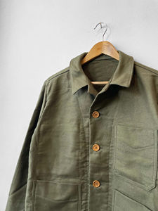 Chaqueta de Invierno OEM para Hombre, Chaqueta de Trabajo Cálida de Lona de Sarga, Chaqueta de Trabajo Vintage para Carpintero, Chaqueta de Trabajo para Hombre - Product Image 2