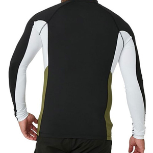 Rashguard MMA et BJJ personnalisé avec vos propres logos, pour hommes et femmes, manches longues, séchage rapide, toutes tailles - Product Image 3