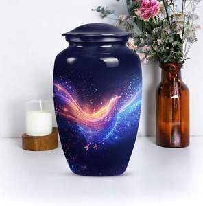 Urnas Metálicas con Acabado de Granito Verde para Cenizas, Urnas Funerarias Elegantes para Adultos, Urnas Decorativas de Metal - Product Image 6