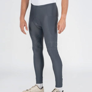 Collants de cyclisme légers et extensibles pour hommes en Spandex/Polyester, respirants, avec maille sans couture, fusion de haute qualité, ajustement flexible - Product Image 2