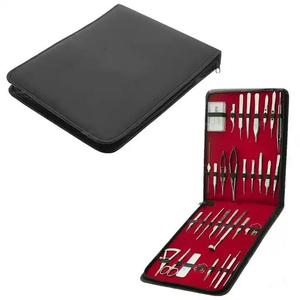 Instrumentos Oftálmicos Quirúrgicos Ajustables de Acero Inoxidable de Alta Calidad, 33 Piezas, Manuales, Certificados ISO13485, Clase I, Aprobados por la CE - Product Image 1