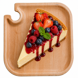 Plateaux à Snacks Carrés en Feuilles de Palmier de Qualité Supérieure, 8 Pouces, Jetables, pour Mariages, Fêtes, Événements et Réunions - Product Image 1