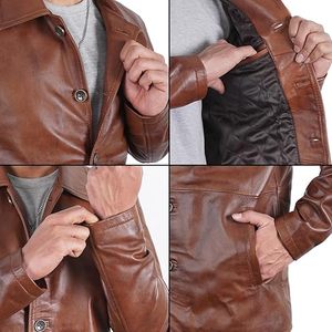 High Quality Custom Tie-<b>Dye</b> Leather Jacket for Men Winter Men Jacket Genuine Leather and Customized Shell Men Jacket - Product Image 5