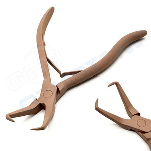 Pince à extensions capillaires en métal de 5,5 pouces, outil professionnel pour ouvrir les micro-anneaux et perles, pour l'application et le retrait d'extensions capillaires - Product Image 2