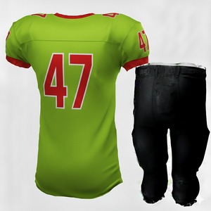 Uniforme de football américain, design personnalisé, sublimation, maillot d'équipe de football américain pour hommes - Product Image 2