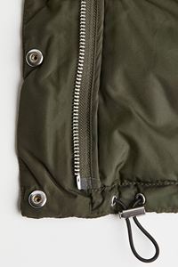 Chaqueta de Invierno Acolchada para Mujer, Gruesa, Impermeable, Cálida, Rellena de Algodón, con Camuflaje Teñido y Bordado, Sin Mangas, Largo Regular - Product Image 4