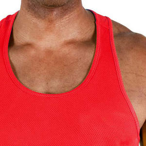 Camiseta Deportiva sin Mangas para Hombre, Ajustada, Tejido Transpirable, Cómoda para Gimnasio, Entrenamiento, Running, Fitness, Casual - Product Image 3