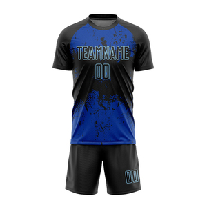 Uniformes de fútbol al por mayor para niños, 100% poliéster, con nombre del club personalizado impreso, uniformes deportivos para adultos - Product Image 1