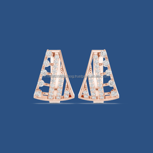 Orecchini a cerchio alla moda impreziositi da cristalli <span class=keywords><strong>Swarovski</strong></span> gioielli in argento 925 accessori donna ipoallergenici - Product Image 1