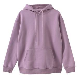 เสื้อฮู้ดดี้ผ้าฝ้ายจากโรงงานโดยตรง OEM สำหรับผู้หญิง เนื้อผ้านุ่ม ระบายอากาศได้ดี ไม่เป็นขุย สไตล์ลำลอง สตรีทแวร์ รับผลิตตามแบบ OEM - Product Image 3