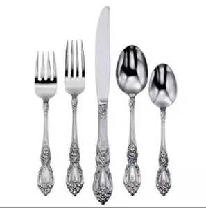 High Quality Stainless Steel Spoon Handicraft Flatware Antique Design Mirrored Steel <b>Ice</b> <b>Cream</b> Spoon - Product Image 4