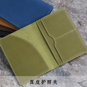 RFID Blocking Genuine Leather <b>Passport</b> Holder Slim Travel <b>Wallet</b> Full Grain Leather <b>Passport</b> Case Bulk Wholesale LPH-0303 - Product Image 3