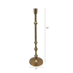 Portacandele in Metallo D5x19 con Decorazioni di Perline, Elegante Lanterna e Contenitore per Candele per Decorazioni Festive - Product Image 6