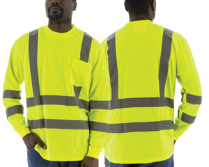 Customizable Hi Vis Winter Workwear <b>Shirt</b> High-Visibility <b>Flame</b>-Resistant Safety Industrial Breathable Eco-Friendly Men's - Product Image 4