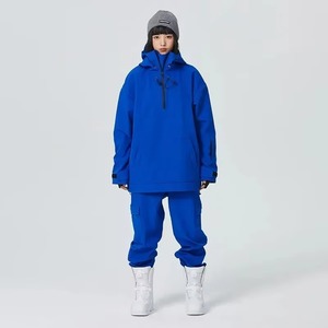 Combinaison de ski gris clair, veste et pantalon de snowboard, imperméable, coupe-vent, vêtements d'extérieur d'hiver pour hommes et femmes - Product Image 6
