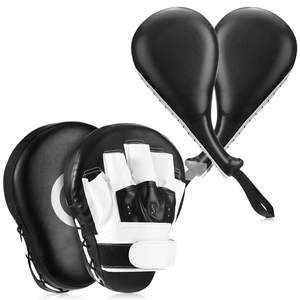 Mitaines de boxe BURAQ en cuir PU durable, avec logo personnalisé, pour l'entraînement sportif MMA, les arts martiaux et les gants de boxe - Product Image 3