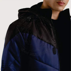 Chaqueta de Invierno Personalizada para Hombre, Chaqueta Acolchada con Estampado de Letras, Parka con Capucha, Chaqueta Acolchada Transpirable de Primera Calidad, Ropa de Calle - Product Image 6