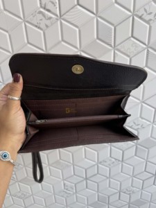Cartera de mano de cuero con grabado artesanal 2026 de diseñador de moda, elegante, de piel con pelo, para uso diario, estilo occidental, para mujer - Product Image 6